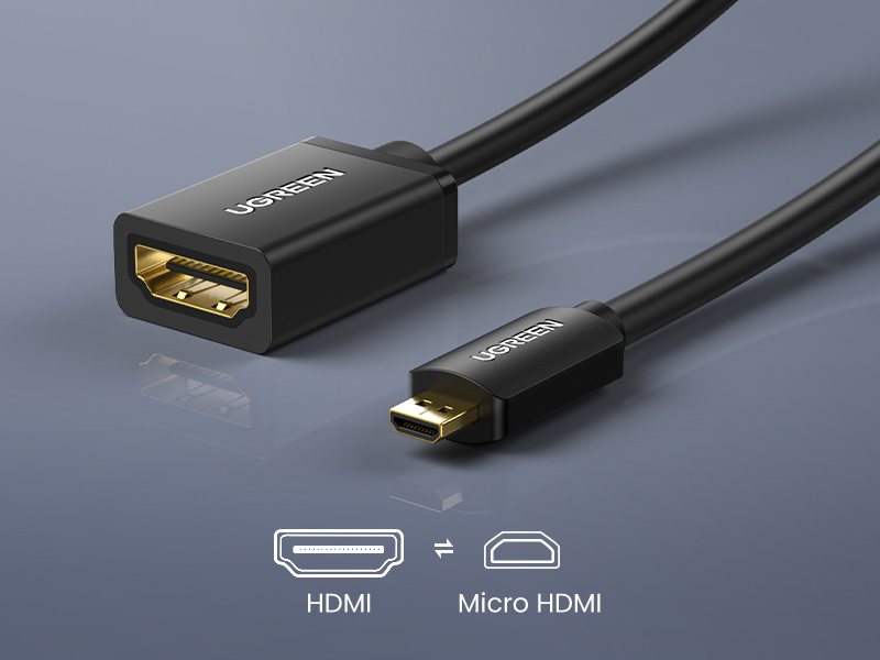 Micro HDMI Male to HDMI Female Adapter