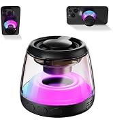 Magnetic Bluetooth Speaker,Shower Speaker Bluetooth Waterproof,Portable Cell Phone Stand for iPho...