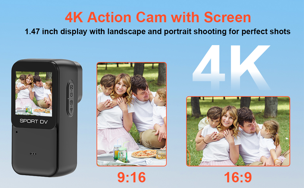 4K body camera