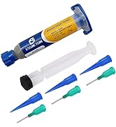 Essmetuin Sn42Bi57.6Ag0.4 138? Low Temp Tin Lead-Free Solder Paste, No-Clean Tin Paste, Solder Pa...