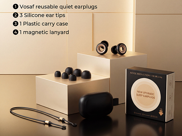 Reusable Silicone Earplugs