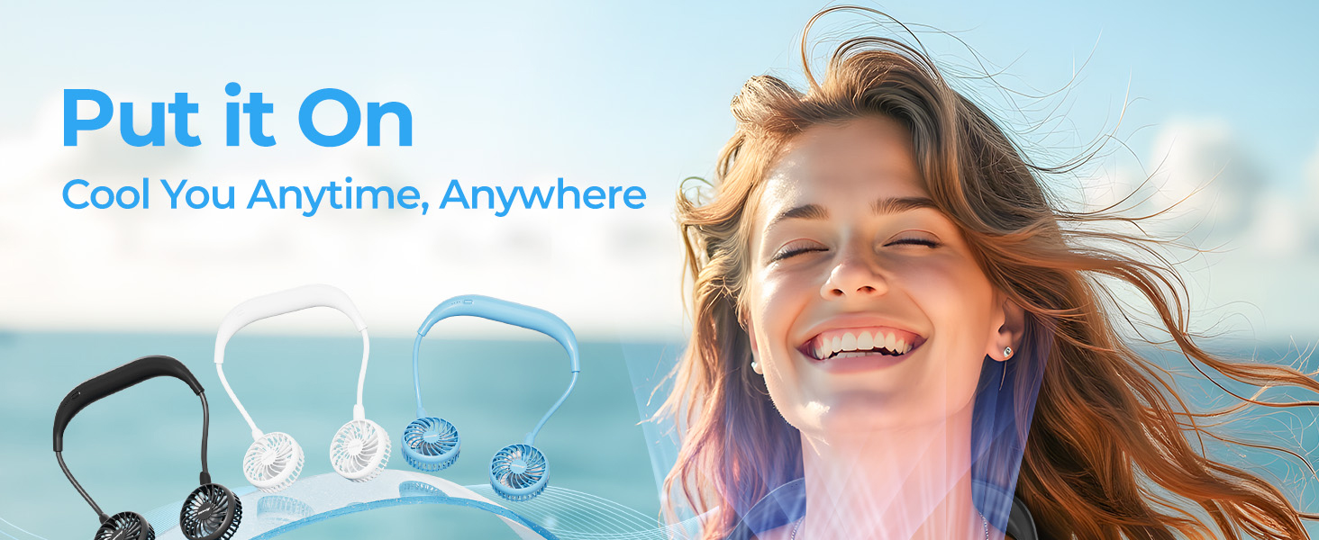 portable neck fan