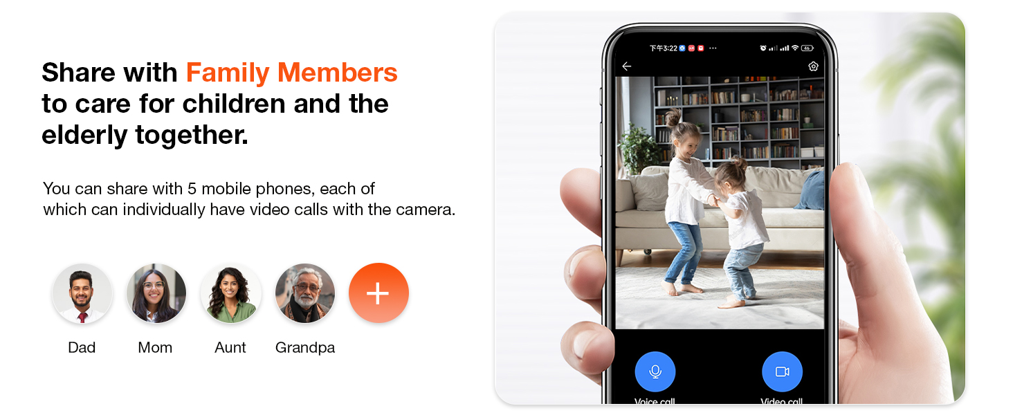 2 way camera with audio and video