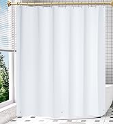 white shower liner