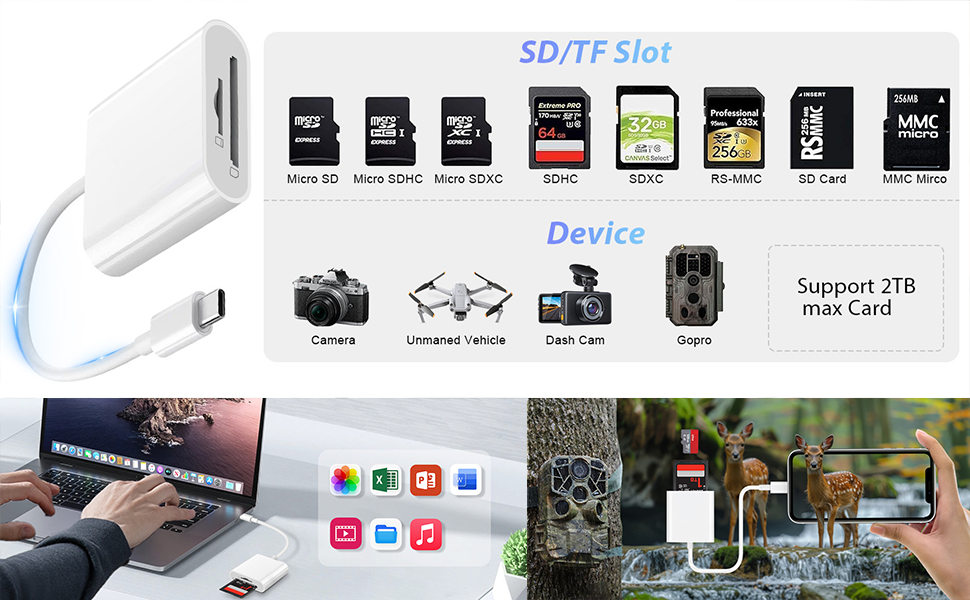 SD CARD READER USB C