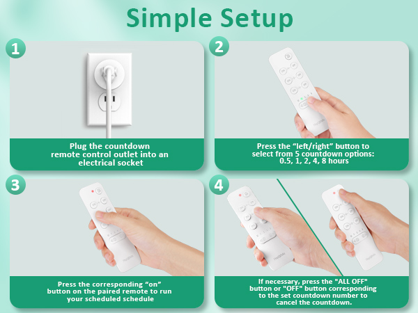remote control outlet