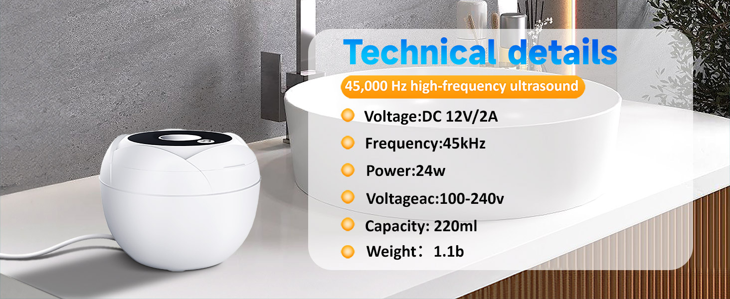 Ultrasonic Retainer Cleaner