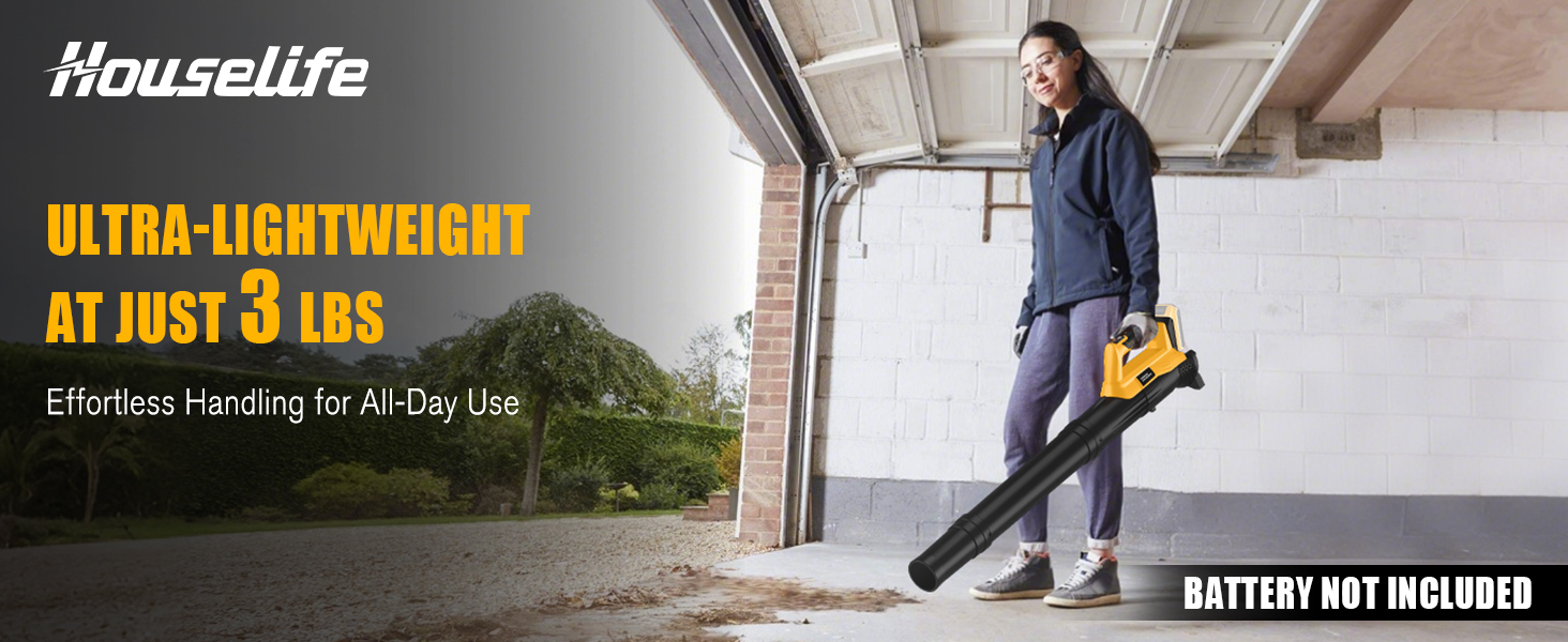 battery powered leaf blower