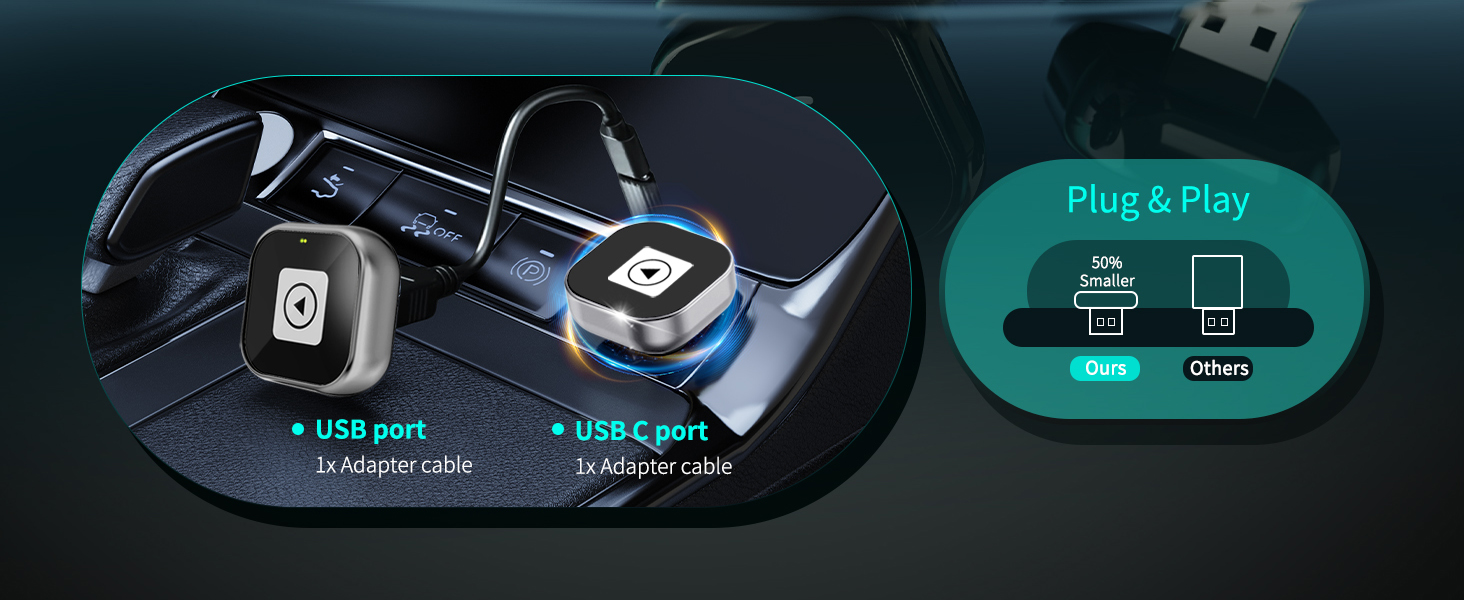 Wireless CarPlay Adapter 