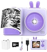 YINOCHE Kids Camera Instant Print, Camera for Kids with Printable Photos, Toddler Camera Toys for...