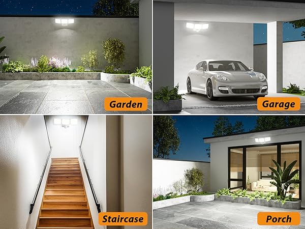 motion detector lights for outside