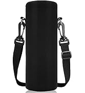 ToLuLu Water Bottle Carrier Bag Case, Insulated Neoprene Water Bottle Holder Cover 750ML with Adj...