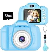 Dylanto Upgrade Kids Selfie Camera, Christmas Birthday Gifts for Age 3-8, Kids Digital Cameras wi...