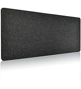 DAWNTREES Large Felt Desk Pad, 40''x16'' Full Desk Mouse Pad, Desk Mat for Keyboard,Computer Mat ...