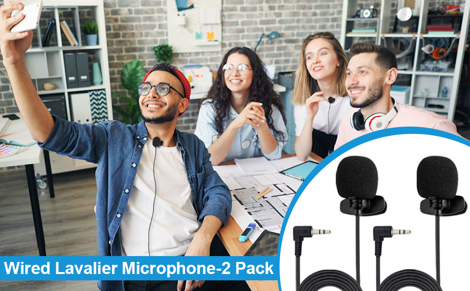 Lavalier Lapel Microphone