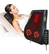 Joyset Back Massager with Heat,Neck Massager for Back Pain Deep Tissue,4D Kneading Shiatsu Lower ...