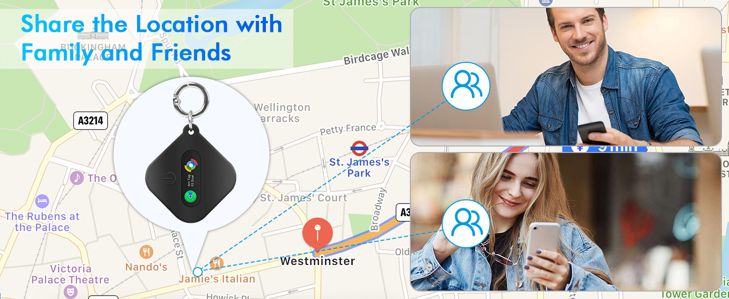 iOS and Android Keys Finder Item Locator