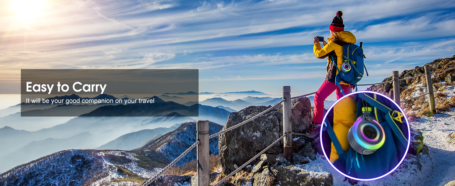 Text reads 'Easy Beauty'. Series of scenic coastal landscape photographs with mountains and ocean views.