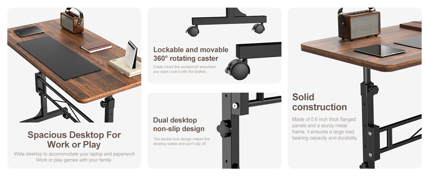 Small Standing Desk Adjustable Height