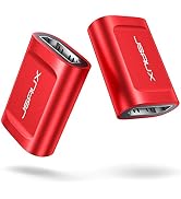 JSAUX HDMI Coupler Female to Female 2 Pack, 4K HDR HDMI Extension Connector Adapter Aluminum Allo...
