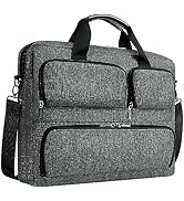 DOMISO 15-15.6 Inch Laptop Sleeve Waterproof Laptop Case Business Briefcase Portable Computer Bag...