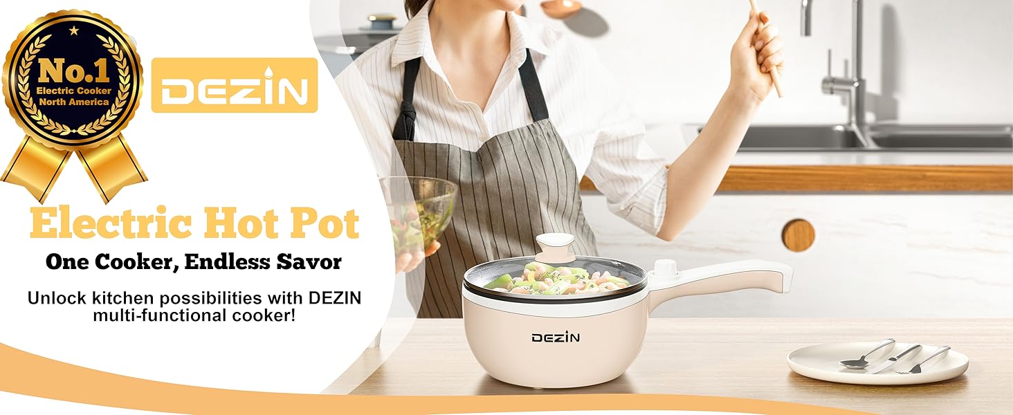 Dezin Hot Pot Electric Upgraded