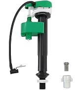 Banhey Toilet Fill Valve Compatible with TOTO Vintage Supply Valve, G1/2 Inlet with G3/4 Adapter,...