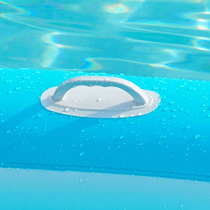 multi person float island float beach float