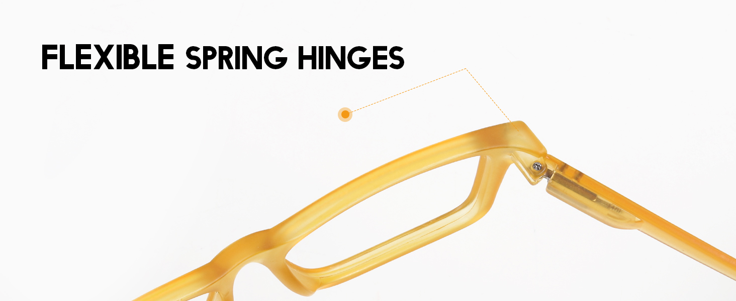 flexible spring hinges