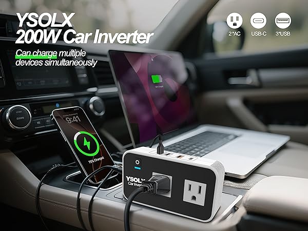 The perfect partner for working during a car trip.