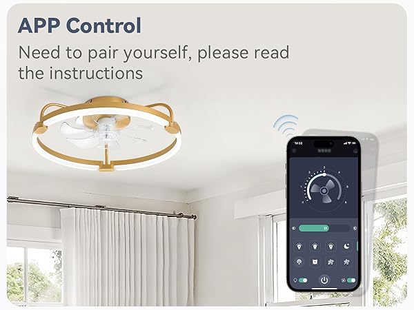 ceiling fan with light and remote