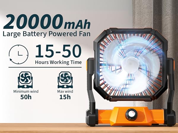 portable fans rechargeable