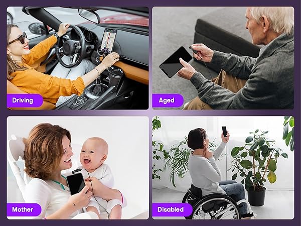 Magnetic Phone Charger Cable Adapter