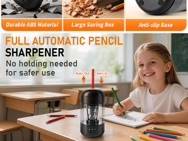 classroom pencil sharpener