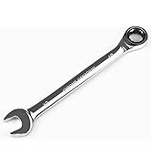 Egofine 10mm Ratcheting Combination Wrench Metric, Industrial Grade Gear Spanner with 12-Point De...
