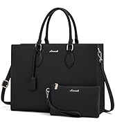 LOVEVOOK Laptop Bag for Women 15.6 Inch Work Bags for Women Computer Bag Laptop Tote Bag Briefcas...