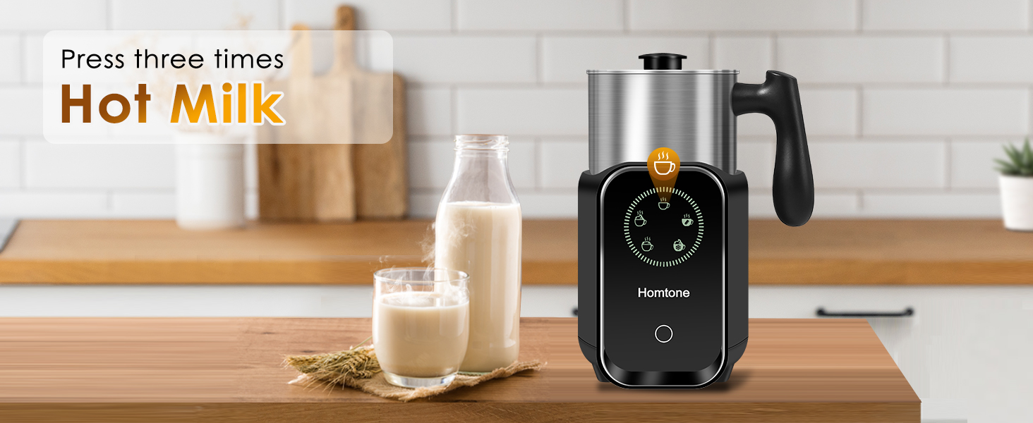 induction Milk Frother and Steamer