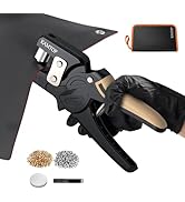 Kamtop Grommet Tool Kit 3/8 Inch, Grommet Eyelet Kits 10mm with 600pcs Grommets, Handheld Eyelet ...