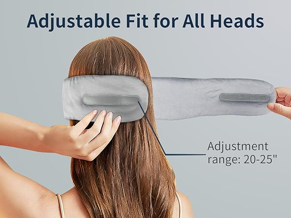heated sleep mask with bluetooth headphones