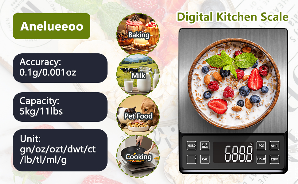 Precision Kitchen Scale