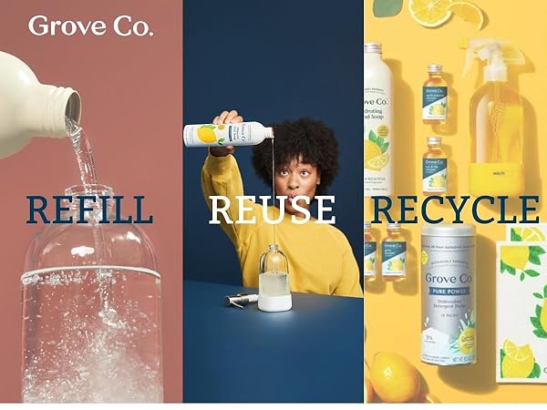 Grove co, refillable, dish soap, kitchen, dishes, refill