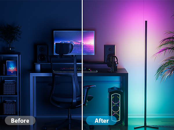 rgb floor lamp
