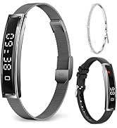 Fitoncloud Smartwatch for Women Men, Ultralight Smart Bracelet with Heart Rate/Blood Oxygen/Sleep...