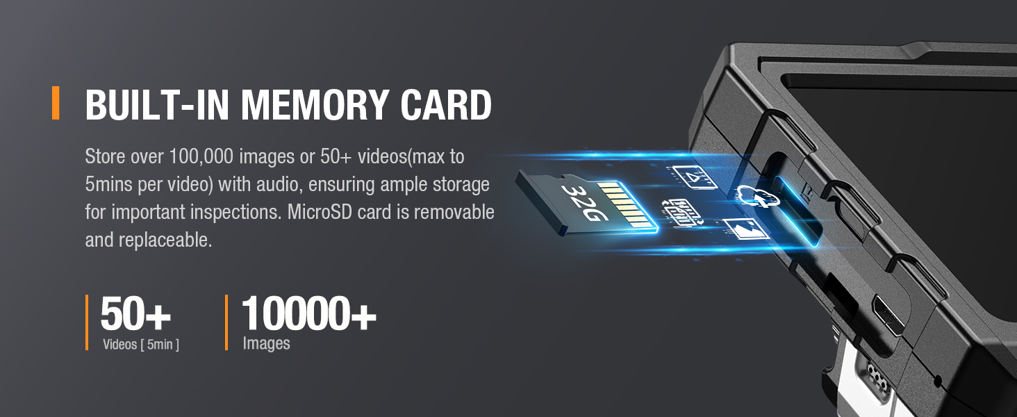BUILT-IN MEMORY CARD