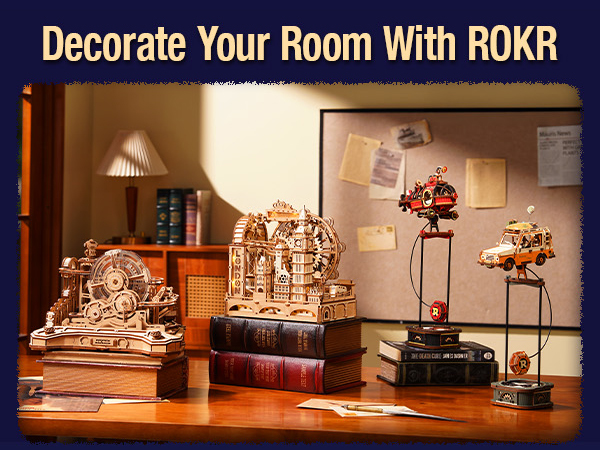 ROKR 3D WOODEN PUZZLE