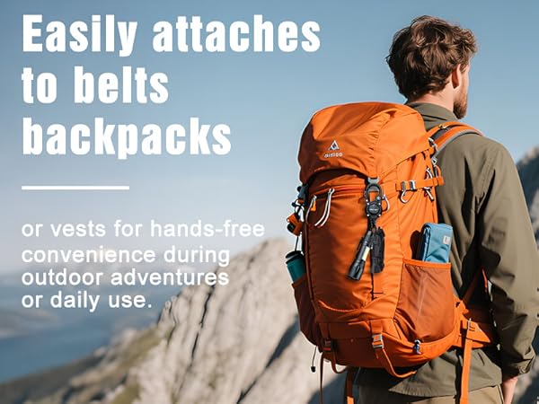 Heavy Duty Carabiner Badge Holder; retractable keychain heavy duty