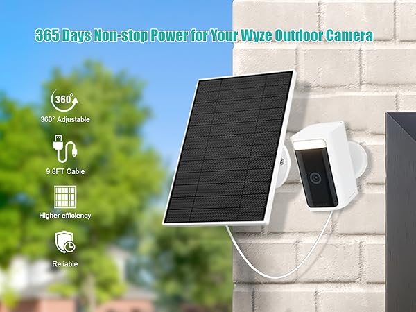 wyze outdoor camera wireless solar powered