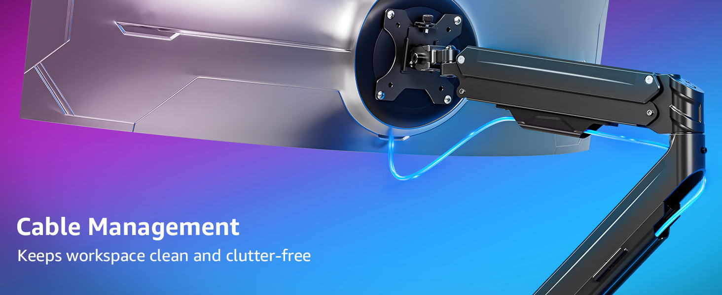 heavy duty monitor arm