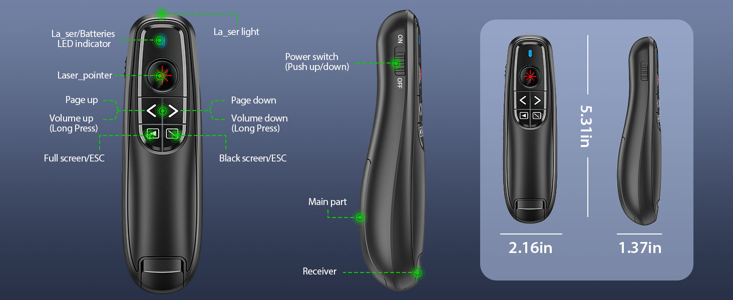 clicker for powepoint presentation