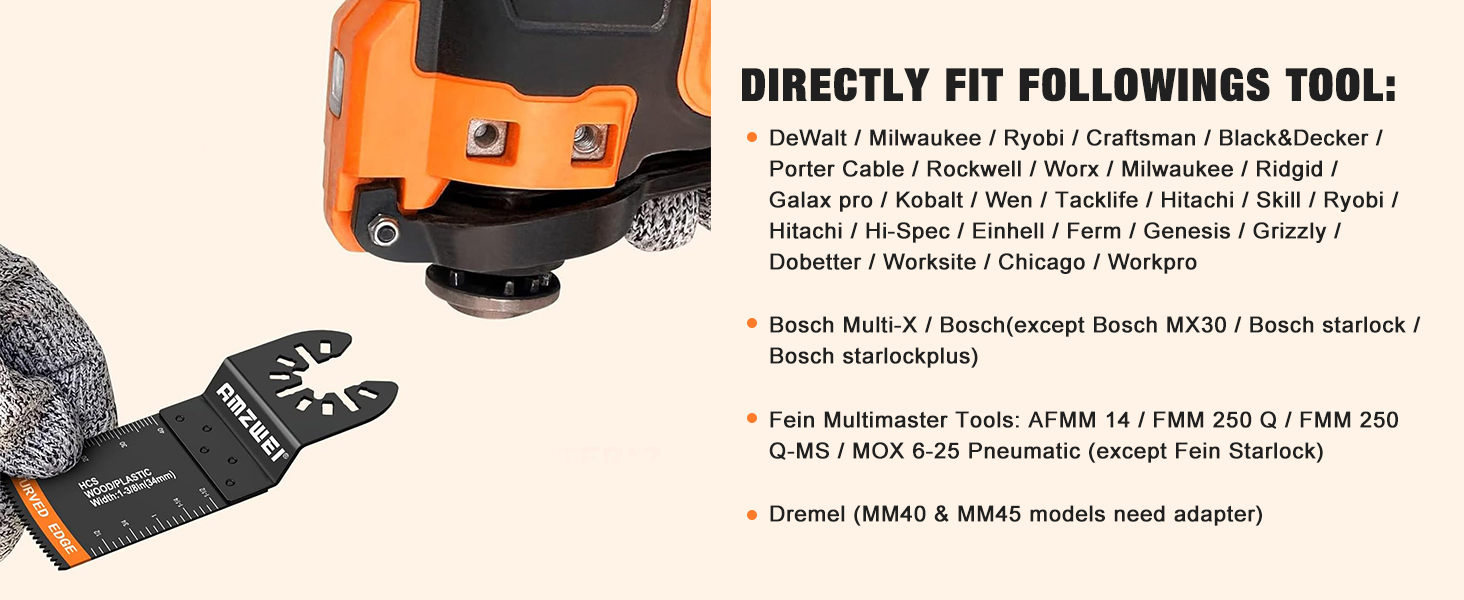 oscillating saw blades metal